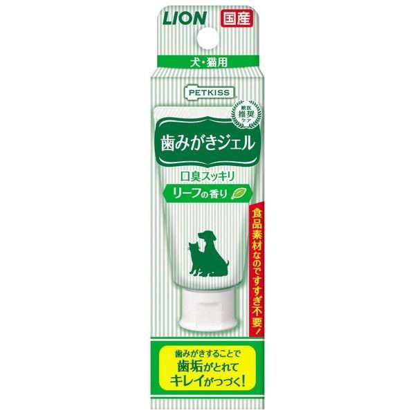 ライオン商事 PK歯磨きジェルリーフの香り40g