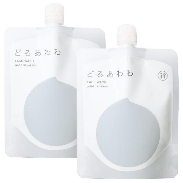 どろあわわ 2個セット どろ豆乳石鹸 110g 洗顔石鹸 洗顔料 洗顔 