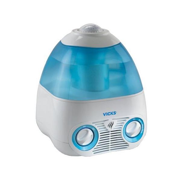 湿気コレクター KAZ（カズ） Kaz VICKS 気化式加湿器 天井に七色の星が映る MODEL