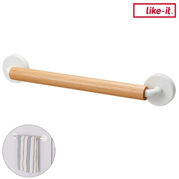 [Release date: August 23, 2023]タオル幅やスペースに合わせて伸縮可能なタオルハンガー。強力マグネット着脱式で取り付け簡単。バーの部分が伸縮し、幅22-37cmの範囲でタオルを広げて掛けられる。補助板付きでスチー...