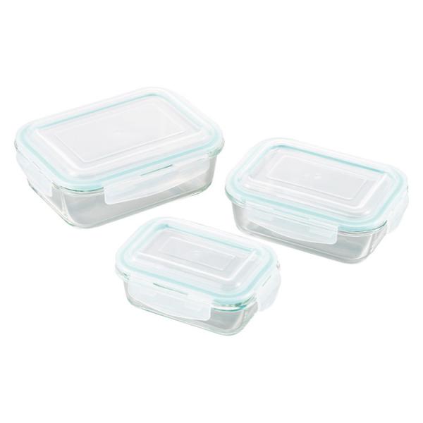 [Release date: November 4, 2025]フタを外せば電子レンジやオーブンレンジにも対応する密閉保存容器。汁物を入れても漏れません。小（15.3×11.2×6.3cm）・中（17.8×13.2×6.9cm）・大（20....