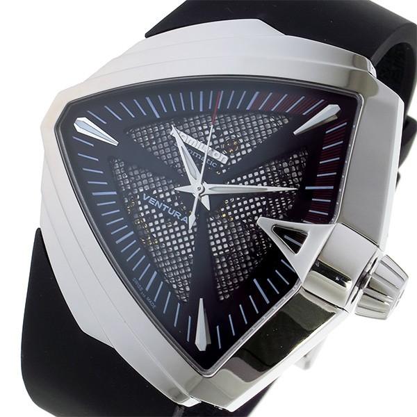 ハミルトン HAMILTON ベンチュラ XXL 自動巻き メンズ 腕時計 H24655331 ブラック