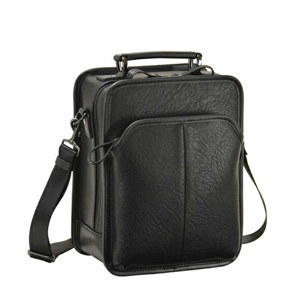 ハミルトン HAMILTON ショルダーバッグ メンズ 16427-1H ブラック HAMILTON（ハミルトン） ショルダーバッグ メンズ 16427-1H ブラック