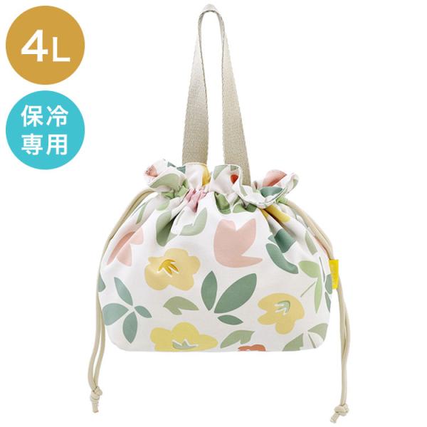 keepie キーピィ 保冷バッグ ランチバッグ 巾着 4L LV-0012 巾着袋 お