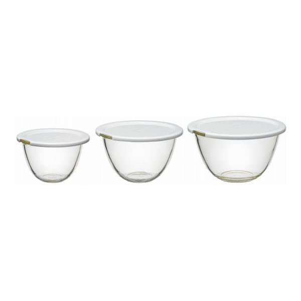 [Release date: September 5, 2022]【商品説明】メイドインジャパンの耐熱ガラス製ボウル3個セットに電子レンジでも使えるフタが付いた商品です。深い形状のデザインは、調理や下ごしらえの時に混ぜやすさを考えた形状とな...