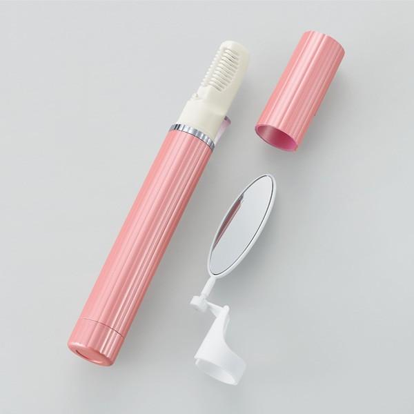 [Release date: November 22, 2018]■商品サイズ：幅2.5×奥行2×高さ16cm　40g■材質：本体：ＡＢＳ樹脂 コーム部=ポリカーボネート樹脂■原産国：中国　完成品付属品=ＬＥＤライト＆角度調整付ミラー電源：...