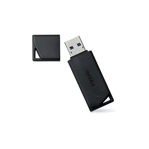 �o�b�t�@���[ USB3.1 Gen1 �Ή� USB�������[ 32GB �u���b�N RUF3-K32GB-BK
