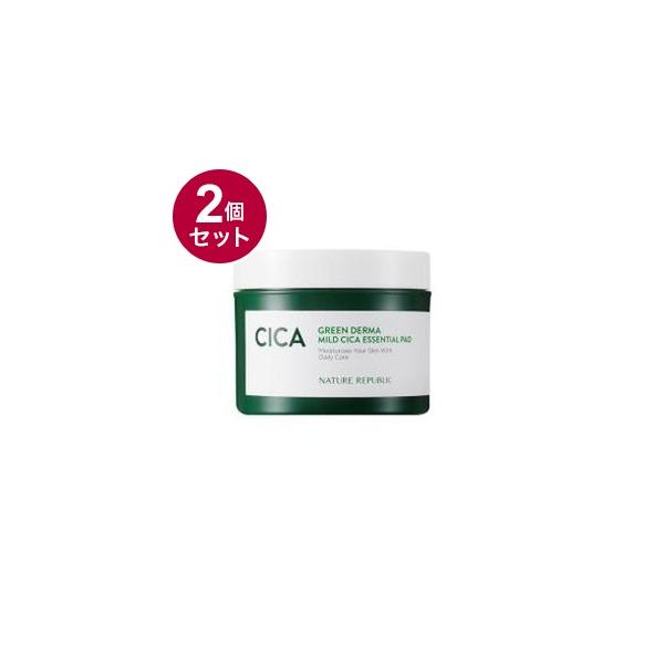 単品2個セット GREEN DERMA グリーンダーマ CICAエッセンシャルパッド
