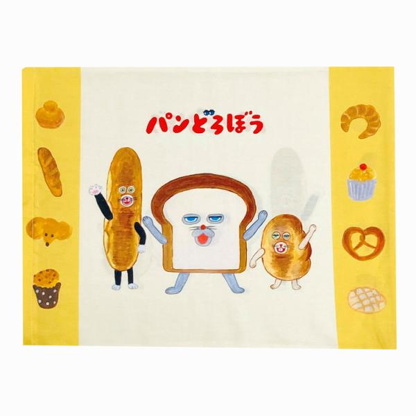 [Release date: December 2, 2024]■商品サイズ幅39×奥行28×高さ0.1cm■重量50g■生産国中国■特徴パンどろぼうの寝具・インテリアグッズシリーズ綿100%でやさしい肌触り使いやすいファスナータイプで枕に...