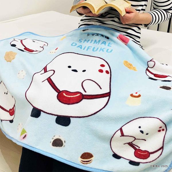 専用❤みかん❤もちもち⭐特大ブランケット…ボアケット❤ミモザ＊シマエナガ MORIPiLO ひざ掛け ブランケット シマエ大福 グッズ シマエナガ