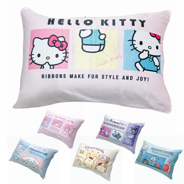サンリオハローキティ　日本製枕＆枕カバー新品未使用レトロ 枕カバー ハローキティ マイメロ クロミ シナモロール ポムポムプリン