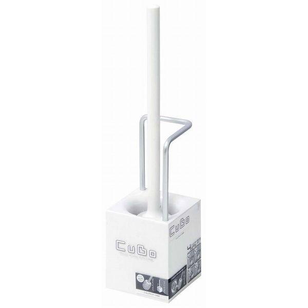 [Release date: February 1, 2017]四角いフォルムスタイルに合わせて置き方自在のトイレブラシ。角にスッキリスタイリッシュトイレのスタイルに合わせてポールの向きを手前・奥・左・右と4ウェイフィット。サイズ（約）:ケ...