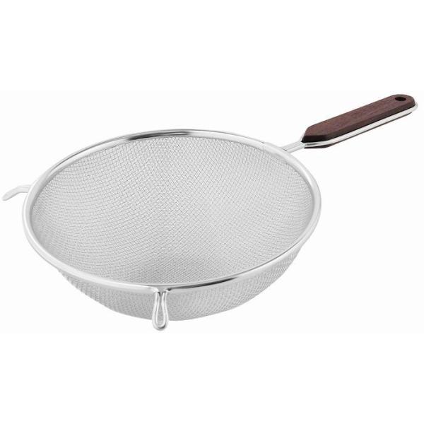 [Release date: April 20, 2017]【商品詳細】呼び寸法：21ｃｍ全長：約390ｍｍ直径：約225ｍｍ高さ：約85ｍｍストレーナー部：アミ2重（内側細目/外側荒目）耳付き18−8ステンレススチール