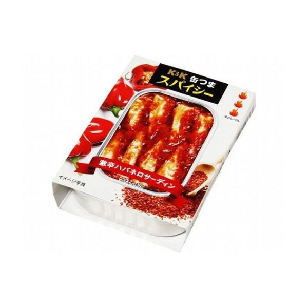 K&amp;K 缶つま 広島県産 かき燻製油漬け 60g × 6個