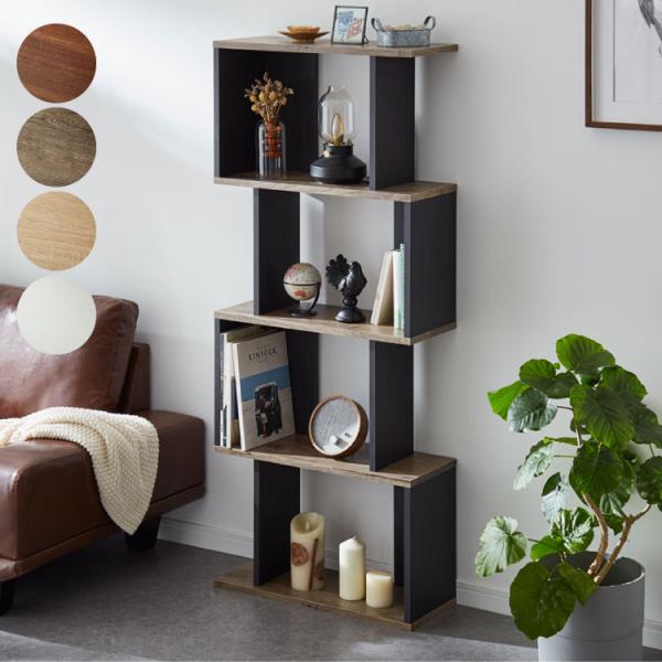 [Release date: April 21, 2021]●サイズ幅59.6 × 奥行23.4 × 高さ142.4（cm）●素材 【本体素材】プリント紙化粧繊維板●商品重量約13.3kg●耐荷重【棚板】5kg●梱包数1●梱包サイズ幅30....