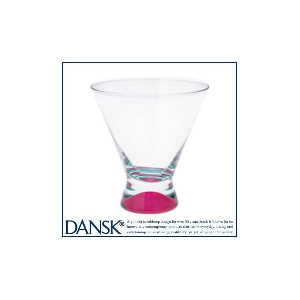 DANSK ダンスク グラス SPECTRA スペクトラ カクテルグラス ピンク