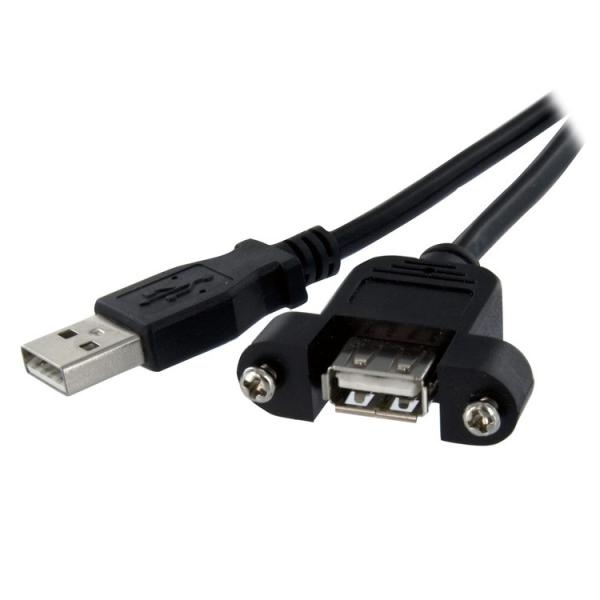 STARTECH.COM LTD USBPNLAFAM3 91cm USB2.0pl}Eg^P[u pl}EgpUSB A|[g X - USB A|[g IX s