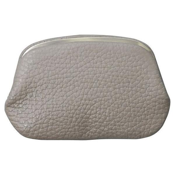 良品工房 日本製牛革天溝がま口財布 Y24-292GREY 財布 収納(代引不可)【送料無料】 良品工房 日本製牛革天溝がま口財布 Y24-292GREY 財布 収納 代引不可