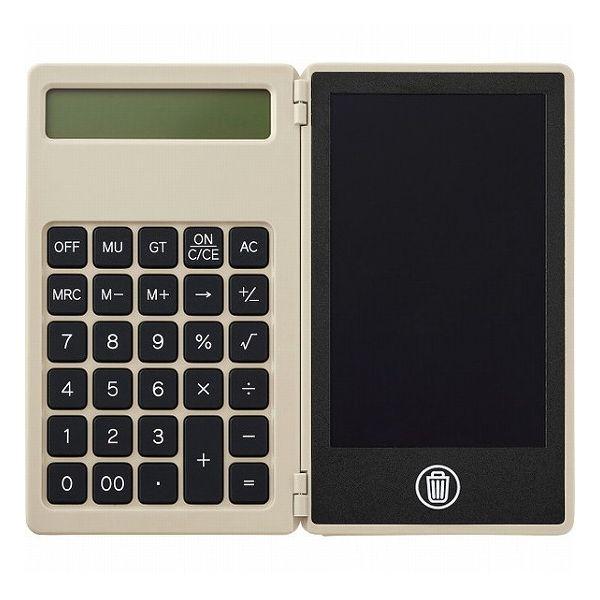 [Release date: December 26, 2024]人気の電子メモに便利な電卓がセット。折りたたんで持ち運べるため傷みにくいです 原産国:中国 商品内容:専用タッチペン×1 ボタン電池×2(モニター用)