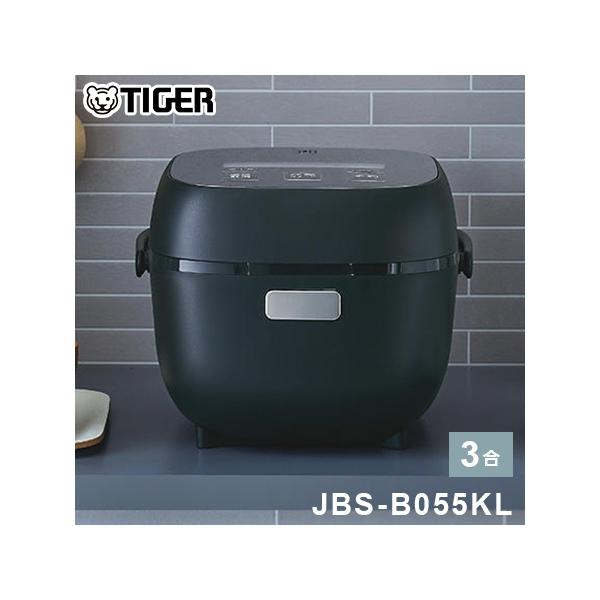 タイガー マイコンジャー炊飯器 3合 JBS-B055KL メタルブラック タイガー マイコンジャー炊飯器 3合 JBS-B055KL メタルブラック