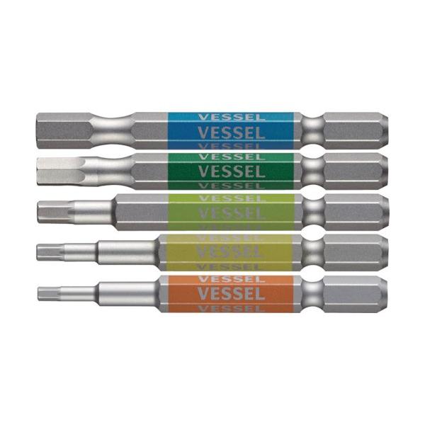 �x�b�Z�� ���ʃr�b�g 5�{�g �Г��w�b�N�X �A�\�[�g65mm GS5P31