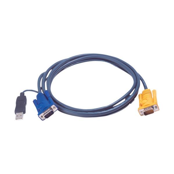 ATEN USB KVMP[u SPHD^Cv 6m 2L5206UP