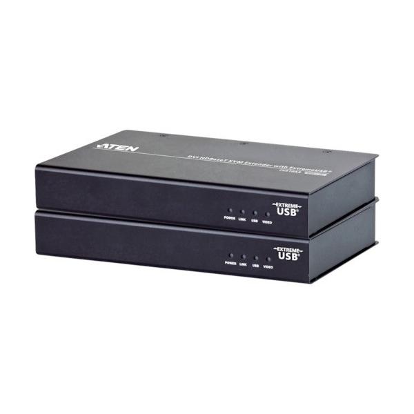 ATEN KVM�G�N�X�e���_�[ USB/DVI�Ή� 1,920×1,200@100m HDBaseT class A�AExtremeUSB�Ή� CE610A