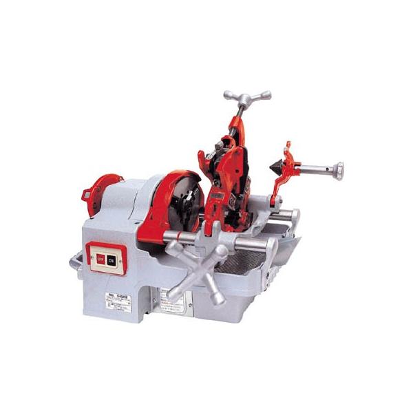 【ジモ取引終了4/28】≪y297≫動OK 大人気 REX/レッキス ねじ切り機/パイプマシン N100A 台車/ダイヘッド3つ付属 100/200V 40529-04 REX レッキス パイプマシン S40A3 ねじ切り機 (D6459kkxwY)