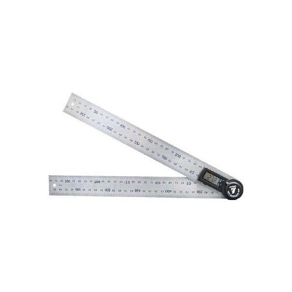 シンワ デジタルプロトラクター30cm ホールド機能付 62496 測定工具