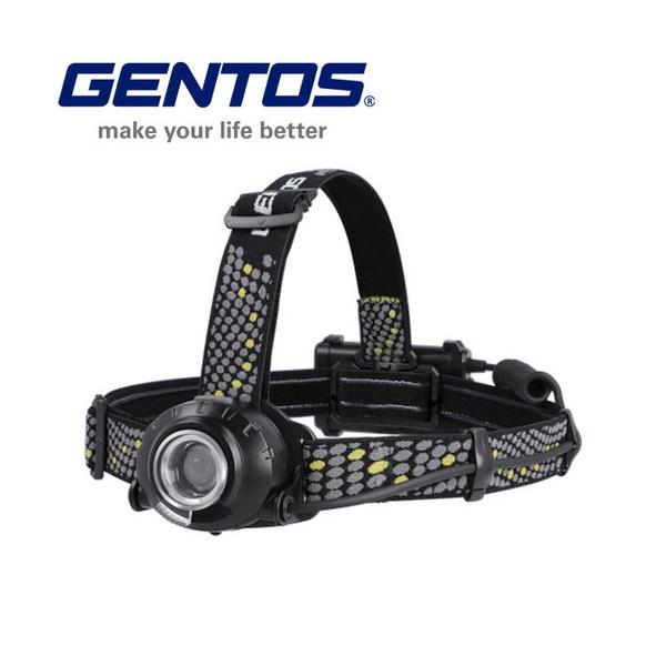 GENTOS ジェントス LEDヘッドライト ヘッドウォーズ HLP-2101 耐塵 防滴 可動式 ヘッド 後部 認識 乾電池 充電池 兼用 安全