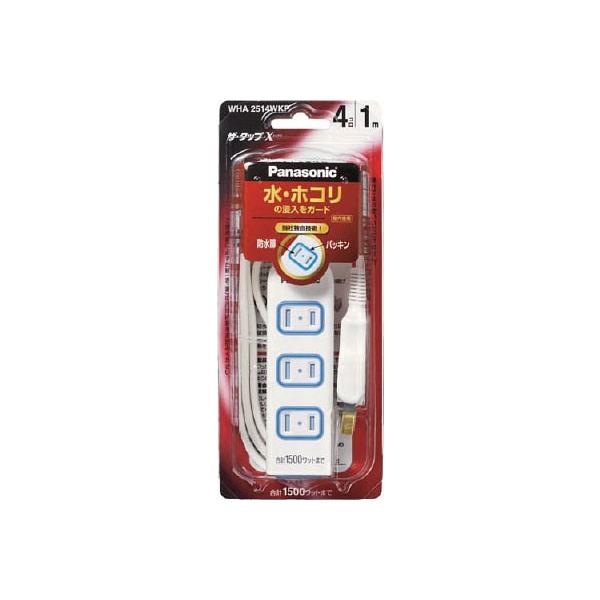 Panasonic �U�E�^�b�vX 4�R�� 1m�R�[�h�t �z���C�g WHA2514WKP