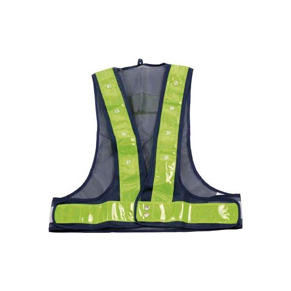 TRUSCO LED�t���S�x�X�g �I�����W×���ˍރV���o�[ �ΐFLED TFAB03