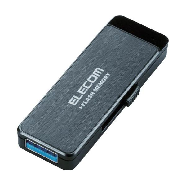 �G���R�� USB3.0�t���b�V�� 32GB AES�Z�L�����e�B�@�\�t �u���b�N MFENU3A32GBK