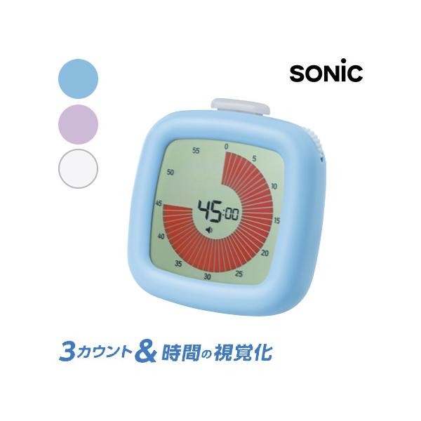 [Release date: January 22, 2024]商品詳細時間を設定してスタートボタンを押すと、「3.2.1」カウントが表示され、やる気・集中力を高められます。時間の経過とともにデジタル表示の色面が減っていくので、時間の経過を...