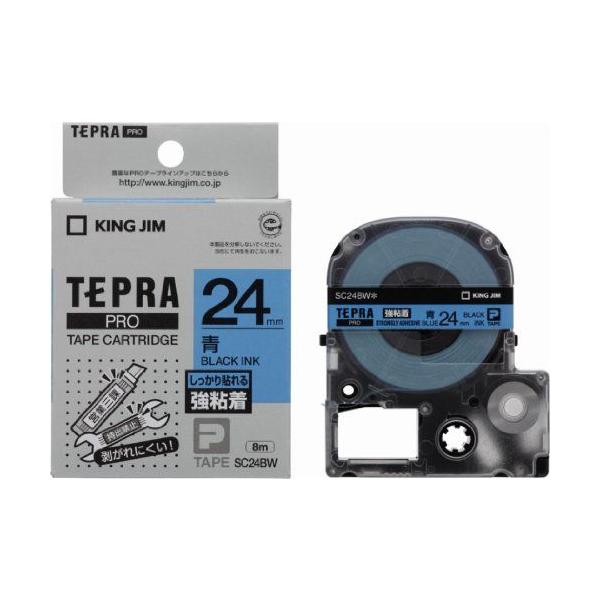KING JIM �u�e�v���vPRO�e�[�v�J�[�g���b�W ���S�����x����/������ 24mm SC24BW