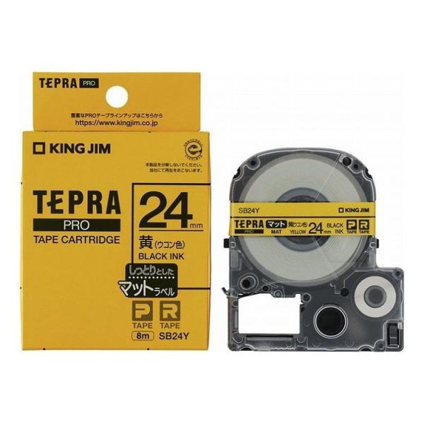�e�v��PRO�e�[�v �}�b�g��/������ �� �E�R���F SB24Y �L���O�W�� KING JIM