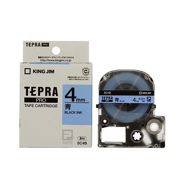 �i�܂Ƃ߁j �L���O�W�� �e�v�� PRO �e�[�v�J�[�g���b�W �p�X�e�� 4mm �^������ SC4B 1�� �k×5�Z�b�g�l ����s��