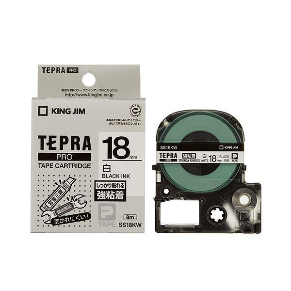 �i�܂Ƃ߁j �L���O�W�� �e�v�� PRO �e�[�v�J�[�g���b�W ���S�� 18mm ���^������ SS18KW 1�� �k×4�Z�b�g�l ����s��