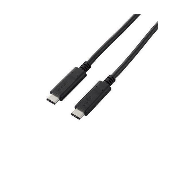 (܂Ƃ)GR USB2.0P[u(Type-C-TypeC) U2C-CC5P05NBKk×2Zbgl s