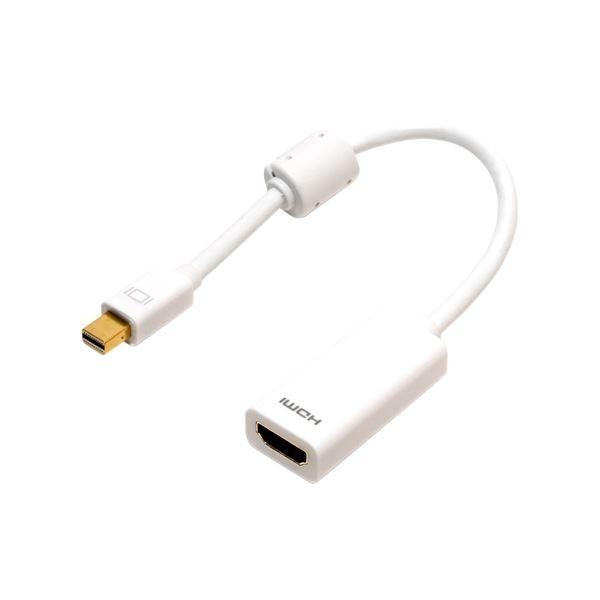 �i�܂Ƃ߁j �~���V FullHD�Ή� miniDisplayPort-HDMI�A�_�v�^ �z���C�g DPA-2KHD�^WH �k×3�Z�b�g�l ����s��