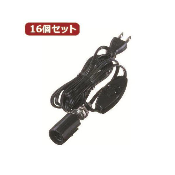 YAZAWA 16�Z�b�g �R�[�h�t�\�P�b�g�L�[���X�\�P�b�g Y02SC172BKX16 ����s��