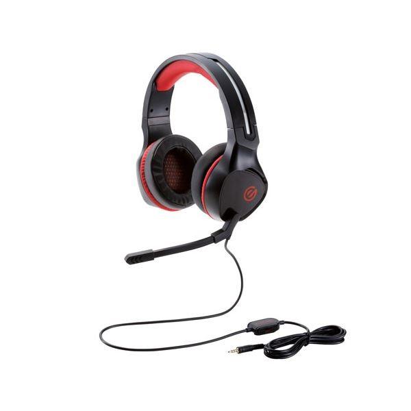 �G���R�� �Q�[�~���O�w�b�h�Z�b�g�^�����I�[�o�[�w�b�h�^4�Ƀ~�j�v���O�^50mm�h���C�o�^�Ɍ��C���[�p�b�h�^�R���g���[���t���^�u���b�N HS-G01BK ����s��