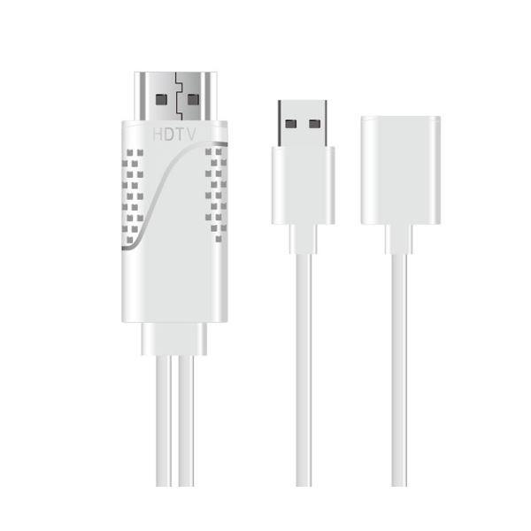 ���{�g���X�g�e�N�m���W�[ iPhone HDMI�~���[�����O�P�[�u�� �i�z���C�g�j IPHDMI-WH ����s��