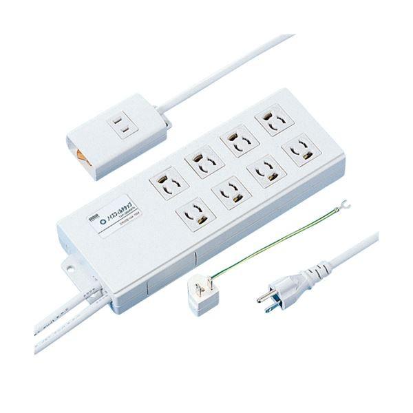 (�܂Ƃ߁j�T�����T�v���C �m�C�Y�t�B���^�^�b�v�茳�W���X�C�b�`�t 3P�E8�� �茳2P�E1�� 2.0m TAP-3804NFN 1�k×3�Z�b�g�l ����s��