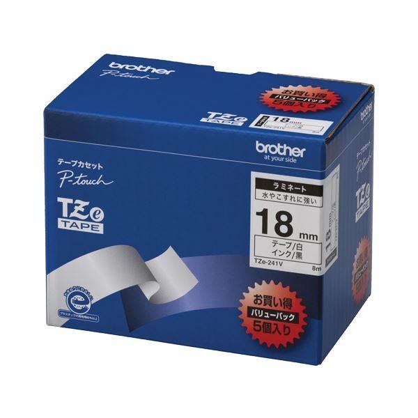 (܂Ƃ߁juU[ BROTHER s[^b` TZee[v ~l[ge[v 18mm / ƖppbN TZE-241V 1pbN(5)k×3Zbgl s