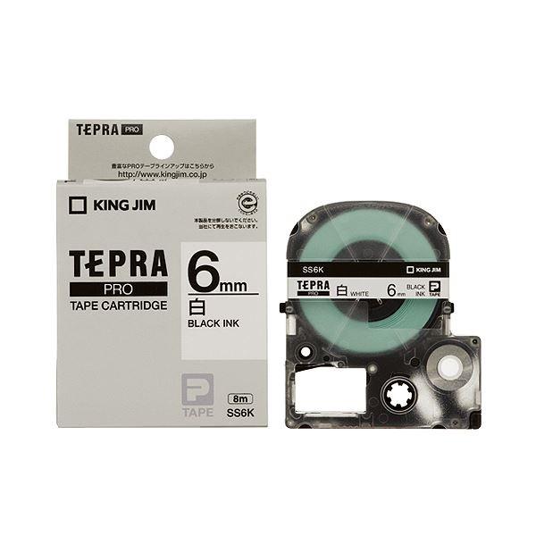 (�܂Ƃ�) �L���O�W�� �e�v�� PRO �e�[�v�J�[�g���b�W 6mm ���^������ SS6K 1�� �k×10�Z�b�g�l ����s��