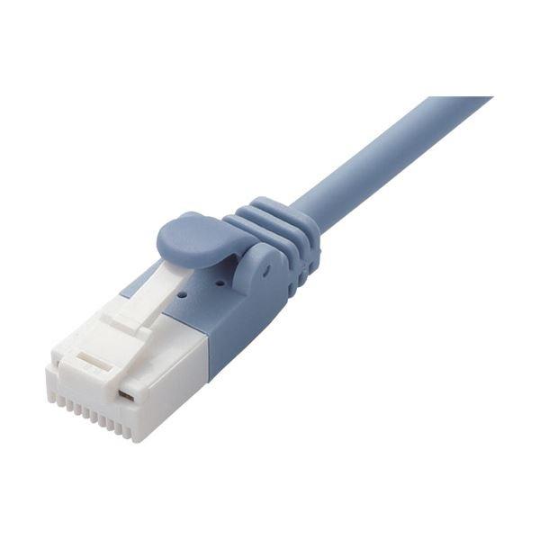 (܂Ƃ) GRc܂h~炩LANP[u Cat6A u[ 1.5m LD-GPAYT/BU15 1{ k×10Zbgl s