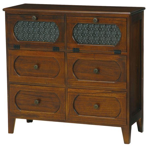 �ː� �`�F�X�g/���[�I �k�u���E���l ��80×���s32×����78cm �ؐ� �r�t�� �����t�� MCH-5186BR ����s��