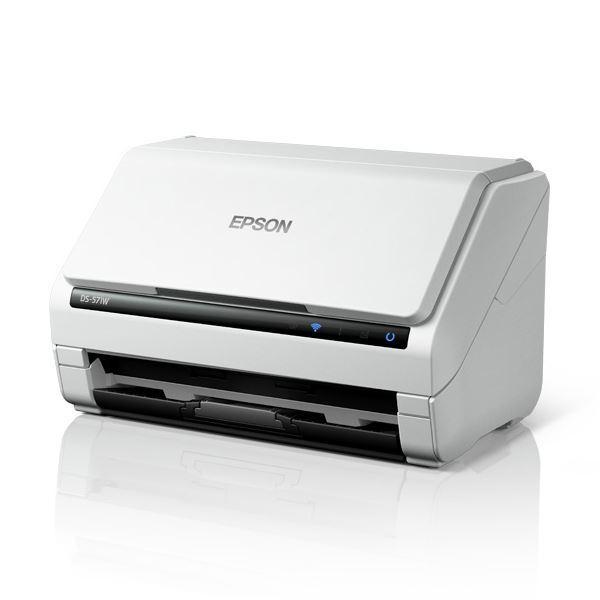 エプソン A4シートフィードスキャナー／両面同時読取／A4片面35枚／分（200／300dpi）／Wi-Fiモデル DS-571W 代引不可