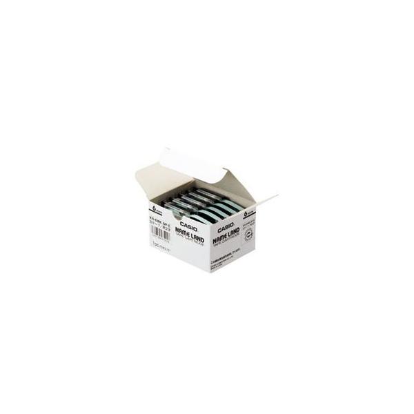 �i�܂Ƃ߁j �J�V�I(CASIO) NAME LAND�i�l�[�������h�j �X�^���_�[�h�e�[�v 6mm ���i�������j 5��×20�p�b�N ����s��
